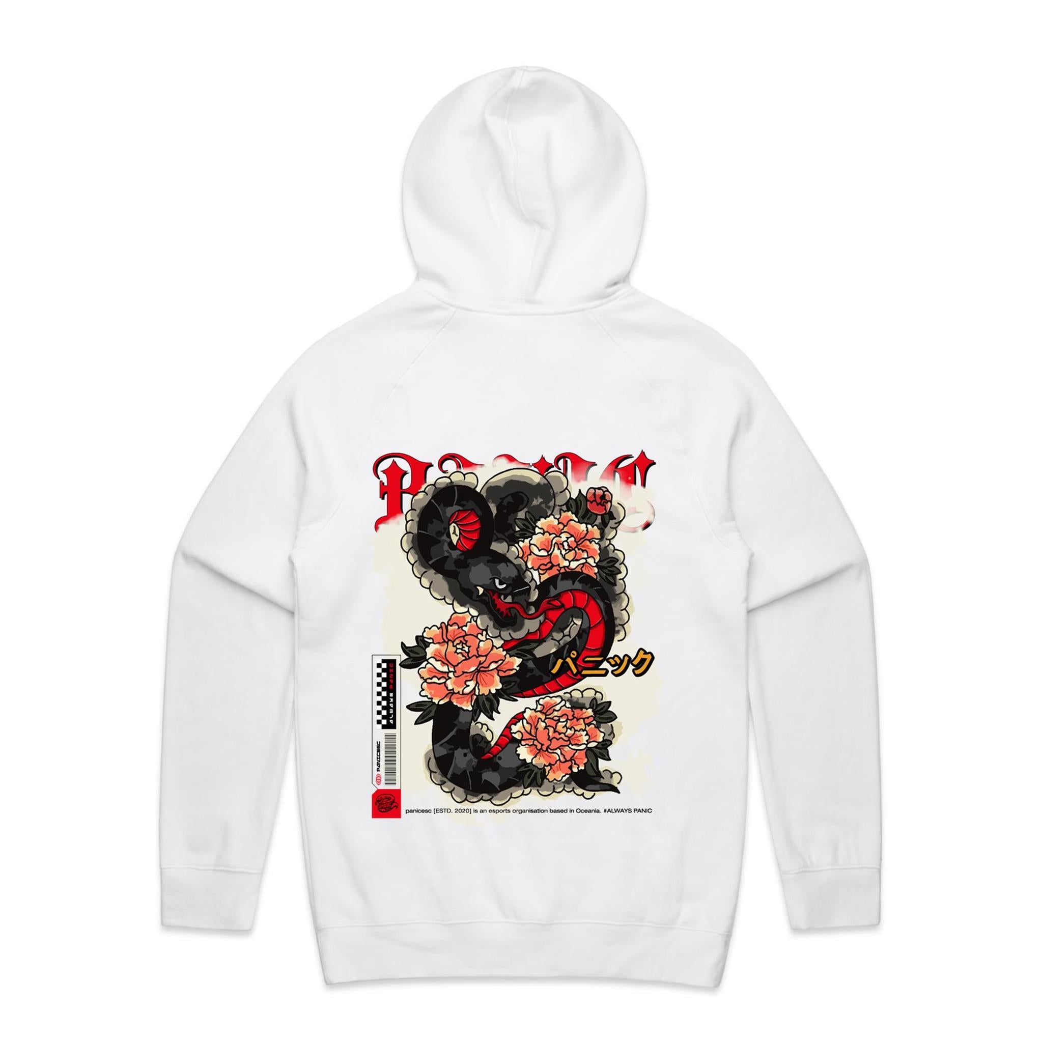 Panic ICON White Hoodie