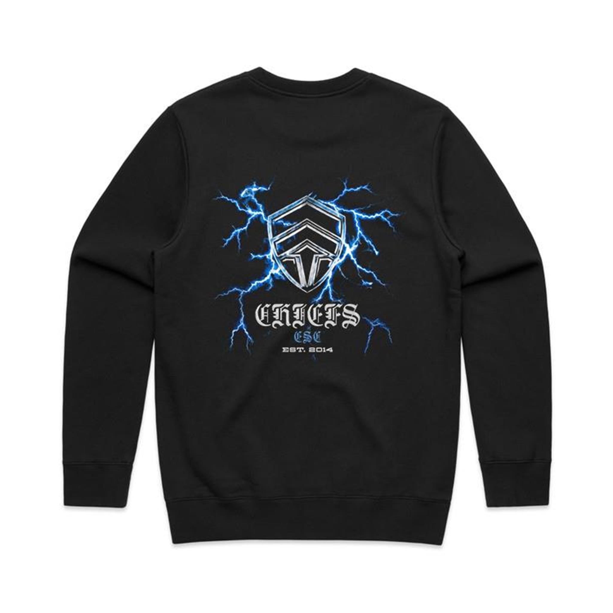 The Chiefs Lighting Logo Crew top