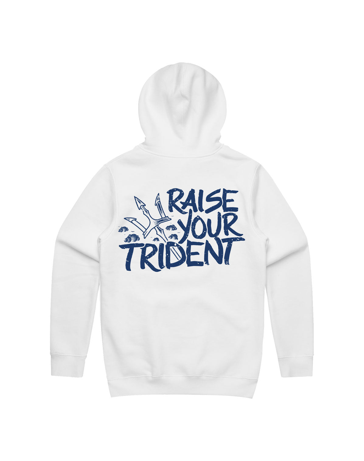 Trident ICON White Hoodie