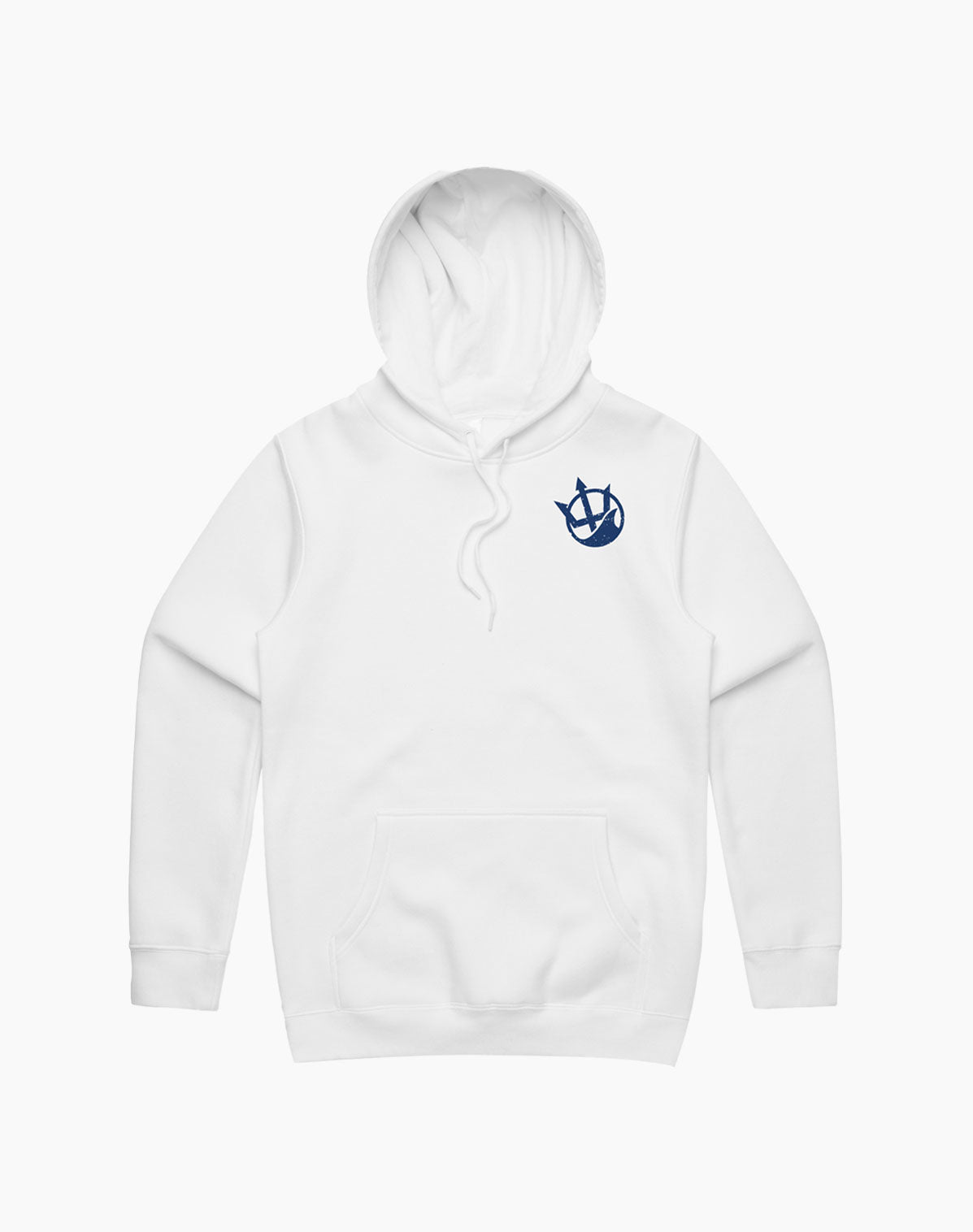 Trident ICON White Hoodie