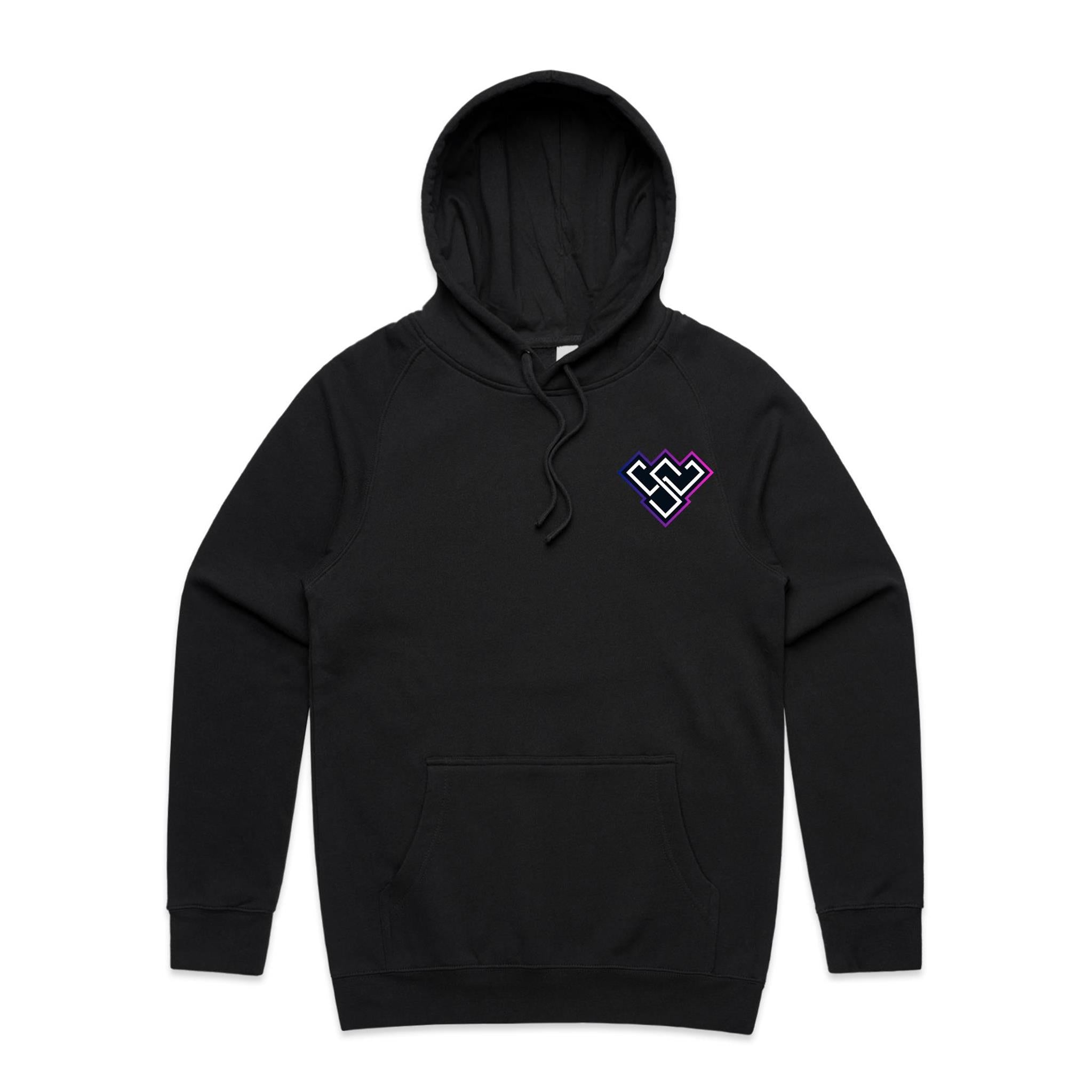 SKRIMZWORLD Black Hoodie