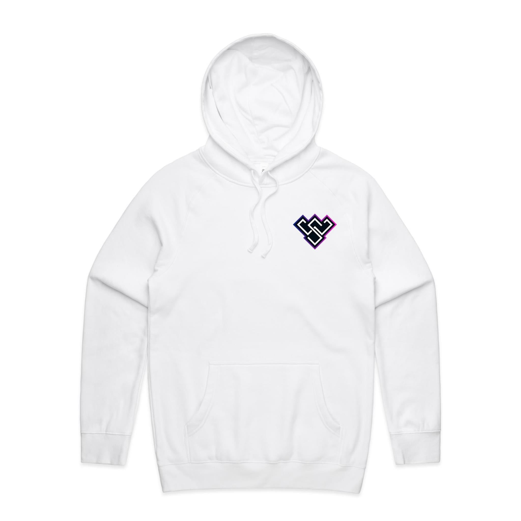 SKRIMZWORLD White Hoodie